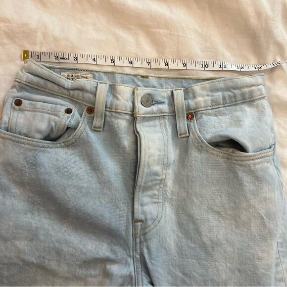 Levi's 501 Tip Of The Iceberg Skinny Jeans Size 26 x 30 - Picture 8 of 15